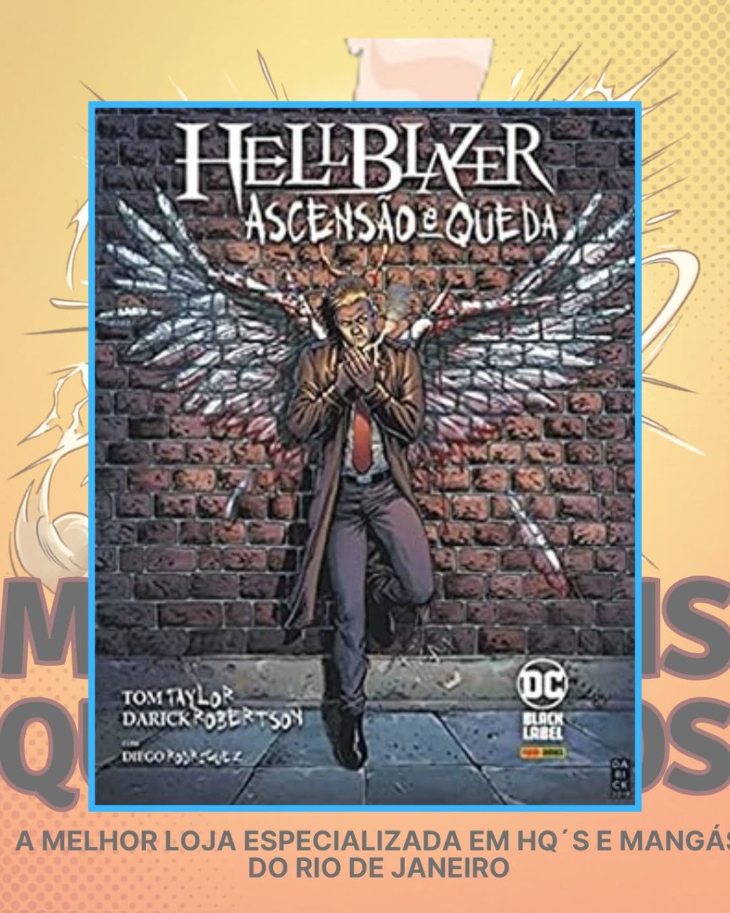 Hellblazer - Ascensão e Queda - DC Black Label ( Capa Dura )