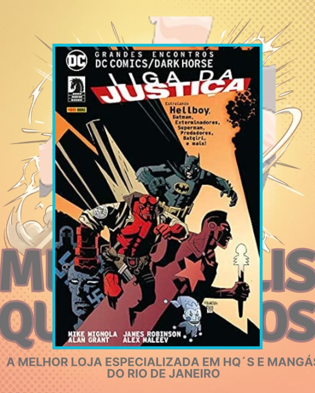 Grandes Encontros: dc Comics / Dark Horse - Liga da Justiça - Volume 1 ( Capa Dura )
