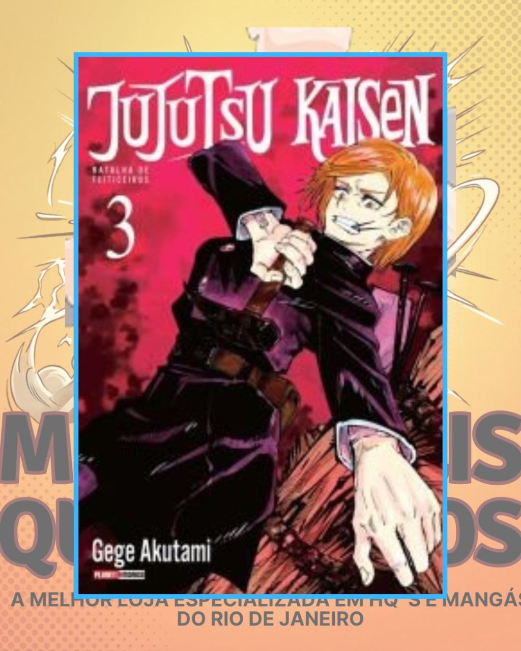 Jujutsu Kaisen - Batalha de Feiticeiros Nº 3 ( Gege Akutami )