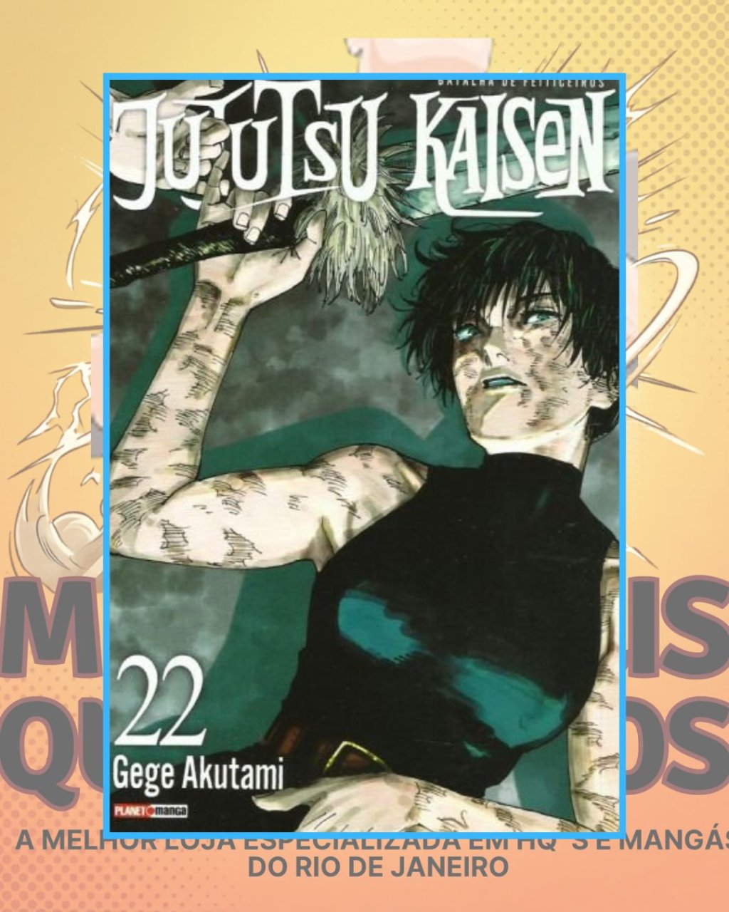 Jujutsu Kaisen - Batalha de Feiticeiros Nº 22 ( Gege Akutami )