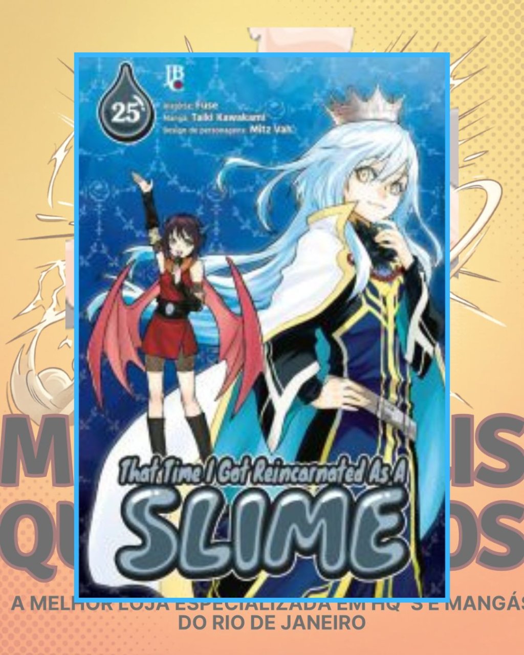 That Time I Got Reincarnated as a Slime Nº 25 ( Fuse ) Editora JBC