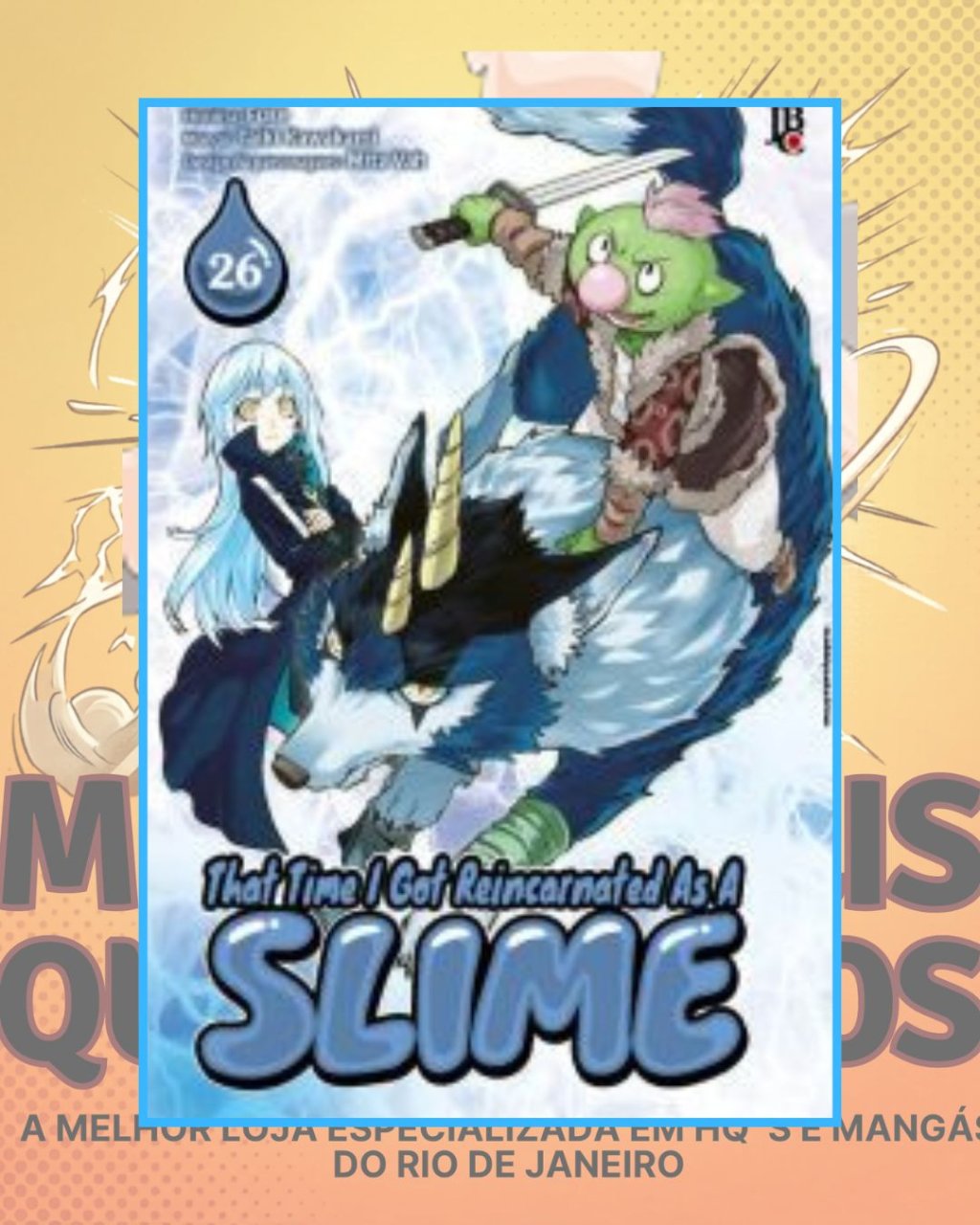 That Time I Got Reincarnated as a Slime Nº 26 ( Fuse ) Editora JBC