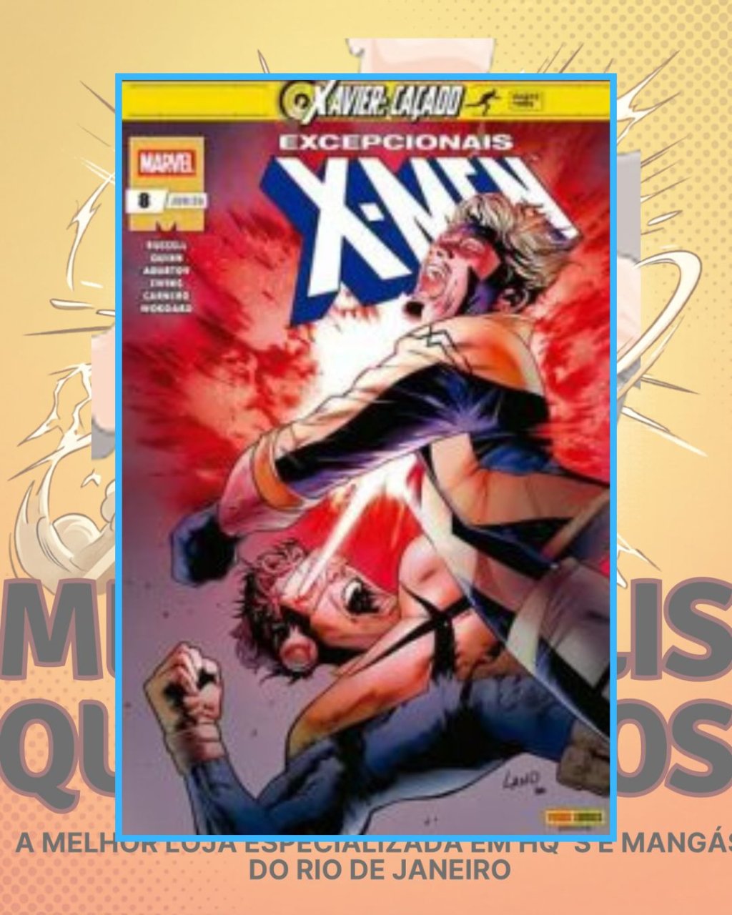 Excepcionais X-Men Nº 08