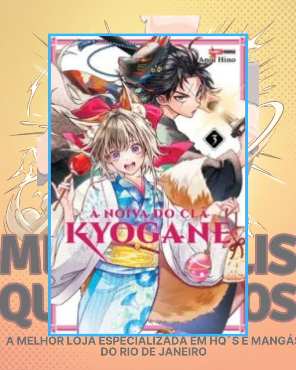 A Noiva Do Clã Kyogane Nº 3 ( Anju Hino )