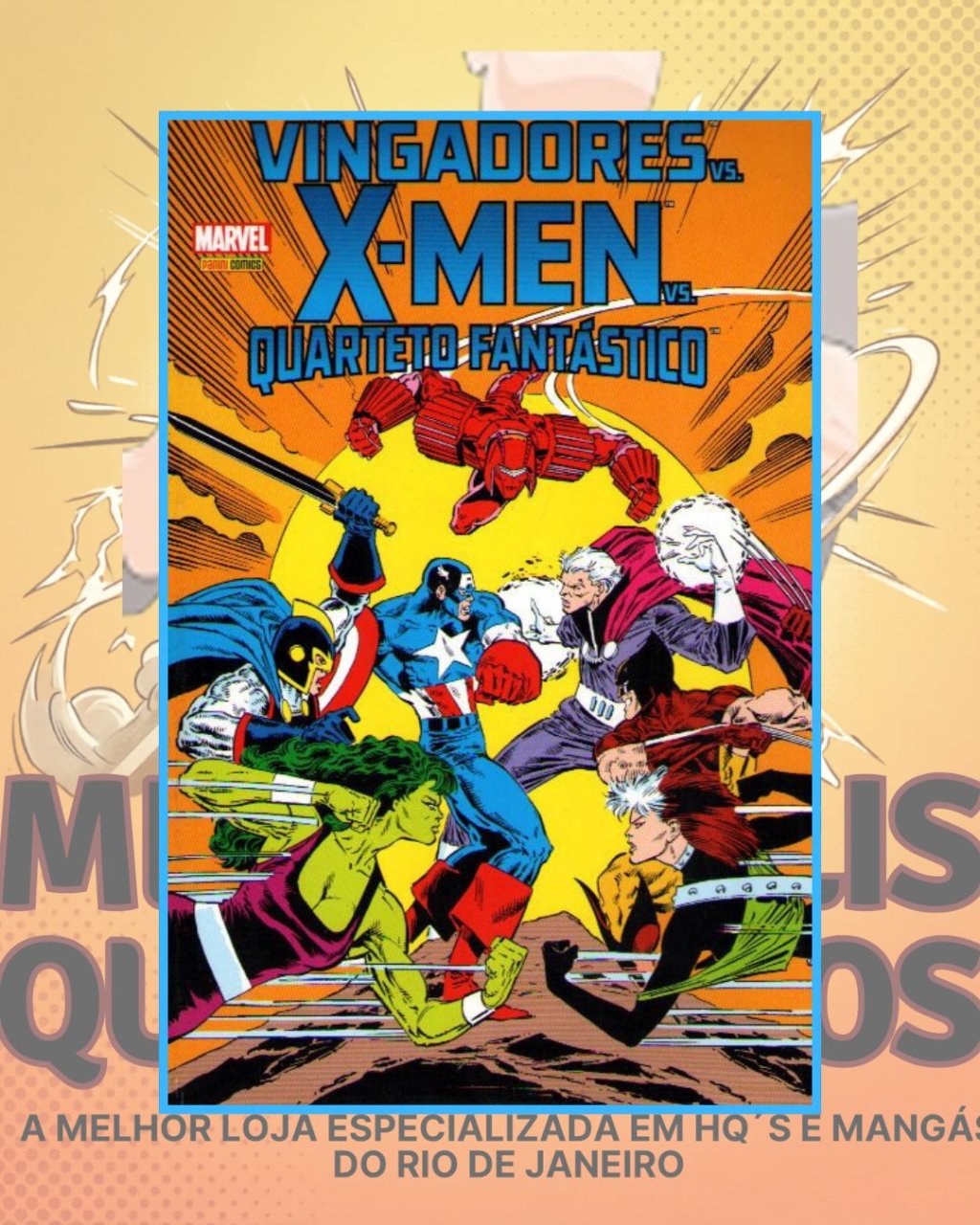 Vingadores vs X-men vs Quarteto Fantástico