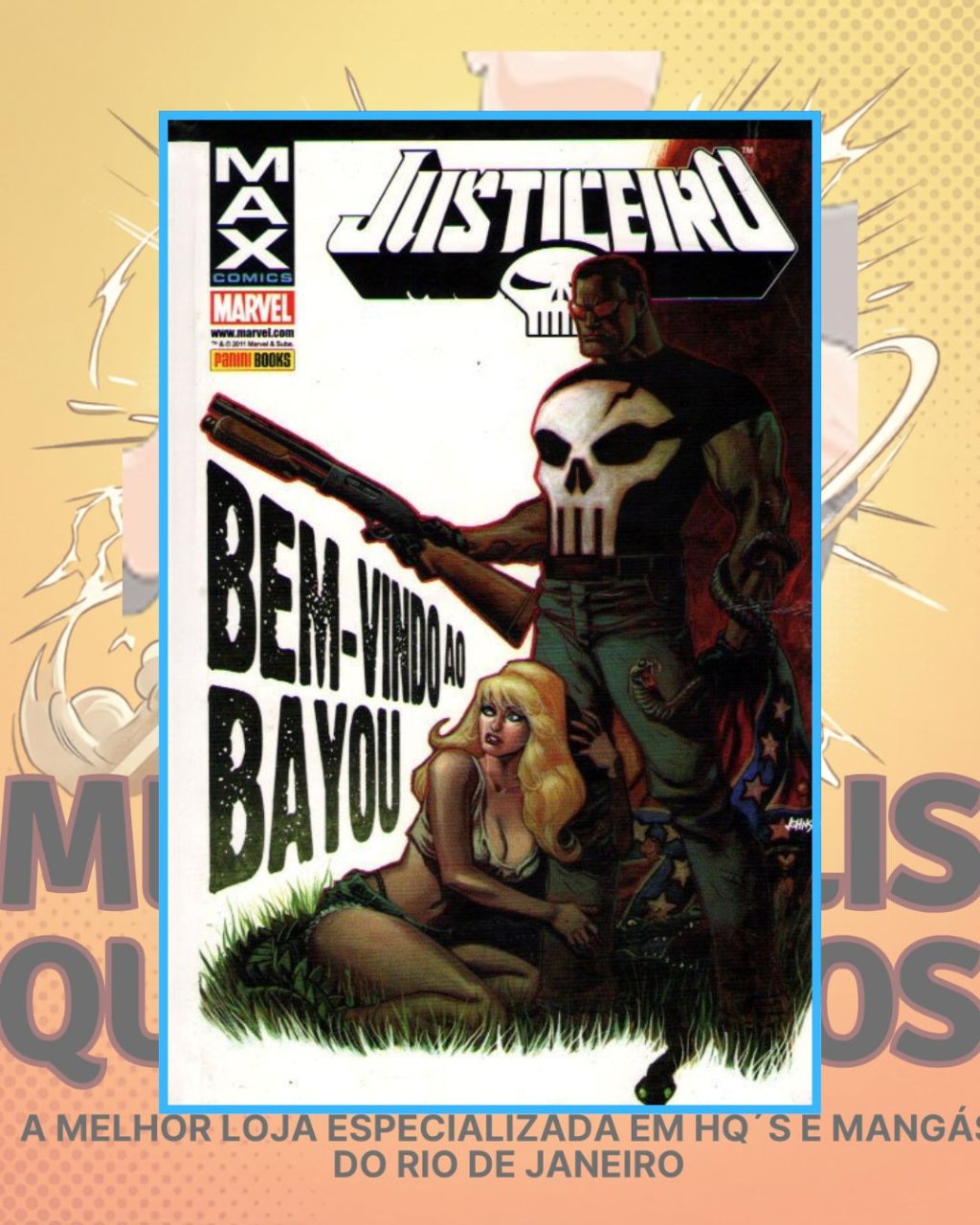 Justiceiro - Bem-Vindo Ao Bayou ( Capa Dura )