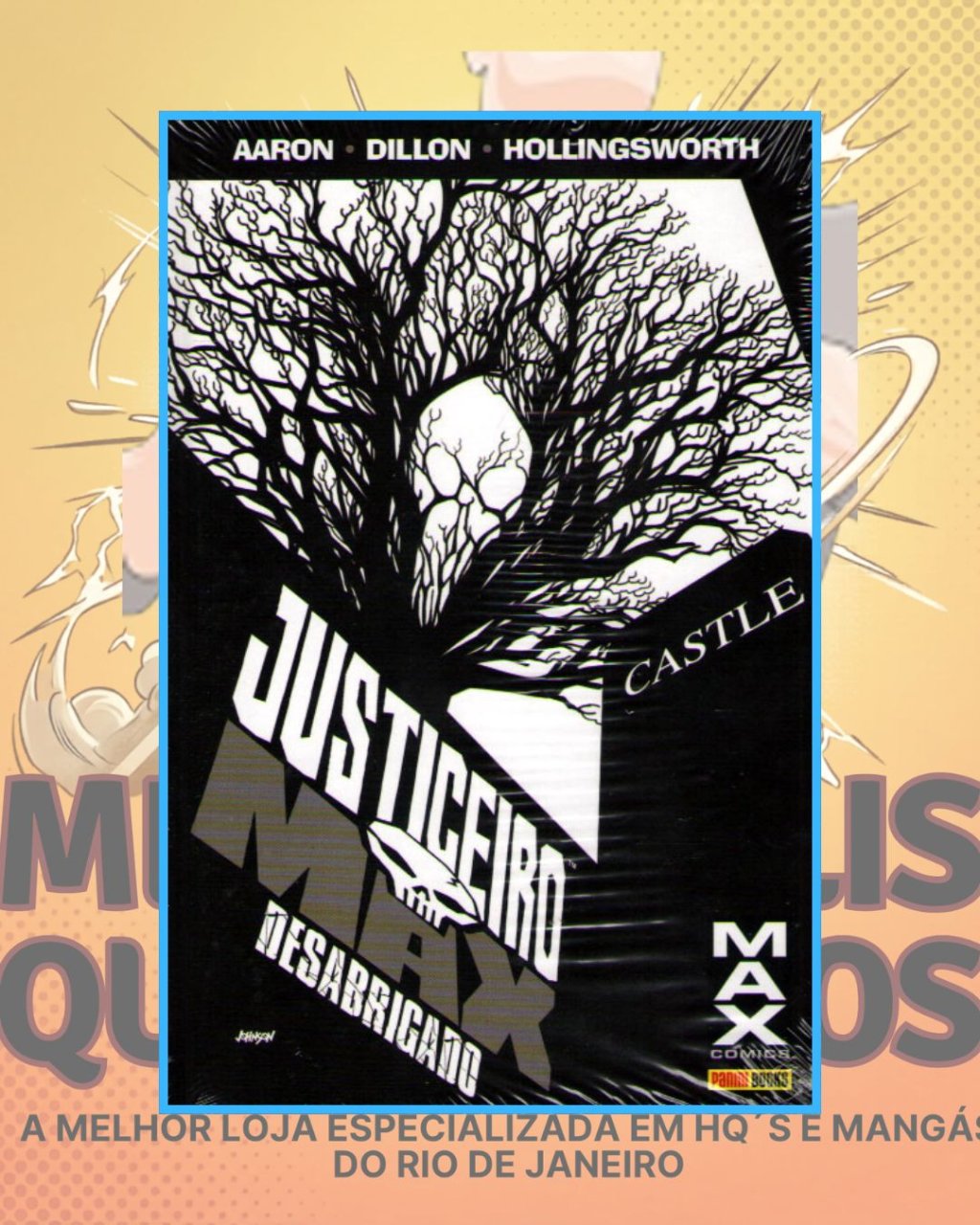 Justiceiro Max: Desabrigado ( Capa Dura )