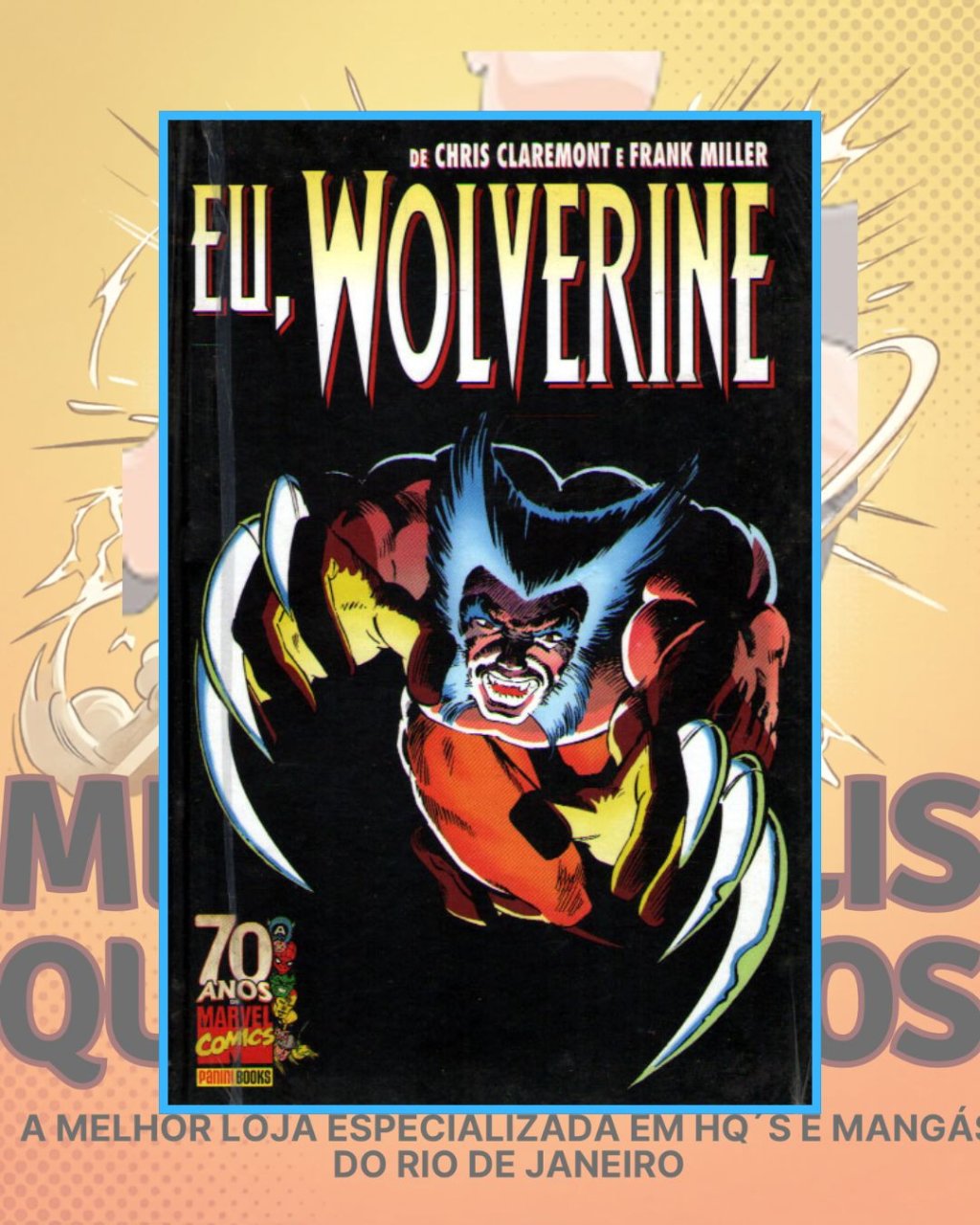 Eu, Wolverine ( Capa Dura )