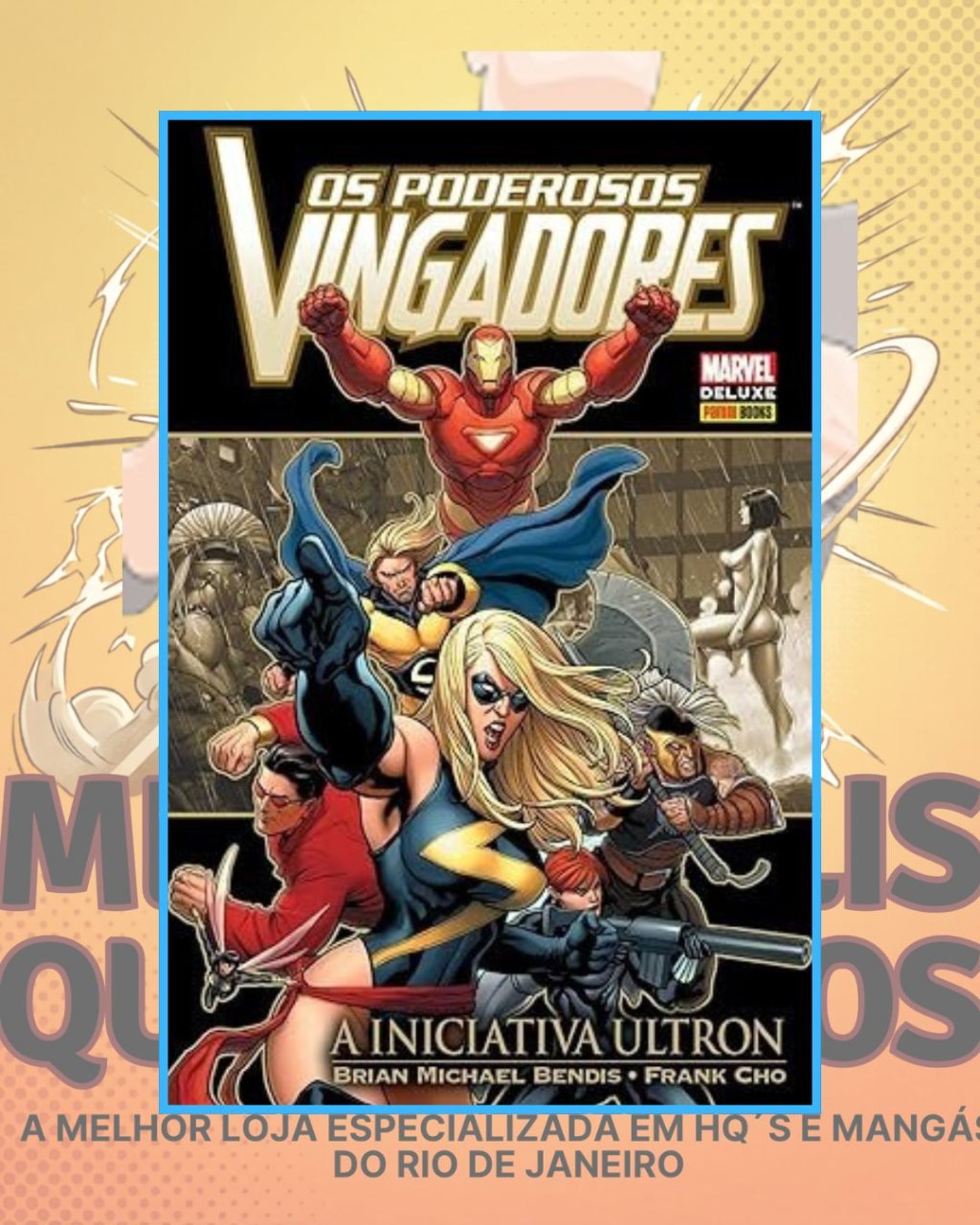 Marvel Deluxe - Os Poderosos Vingadores: a Iniciativa Ultron ( Capa Dura )