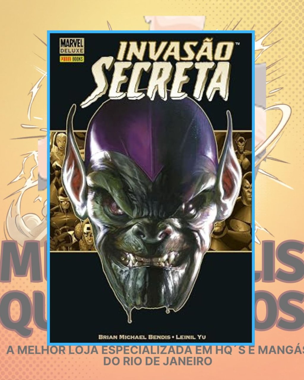 Marvel Deluxe - Invasão Secreta ( Cap0a Dura )