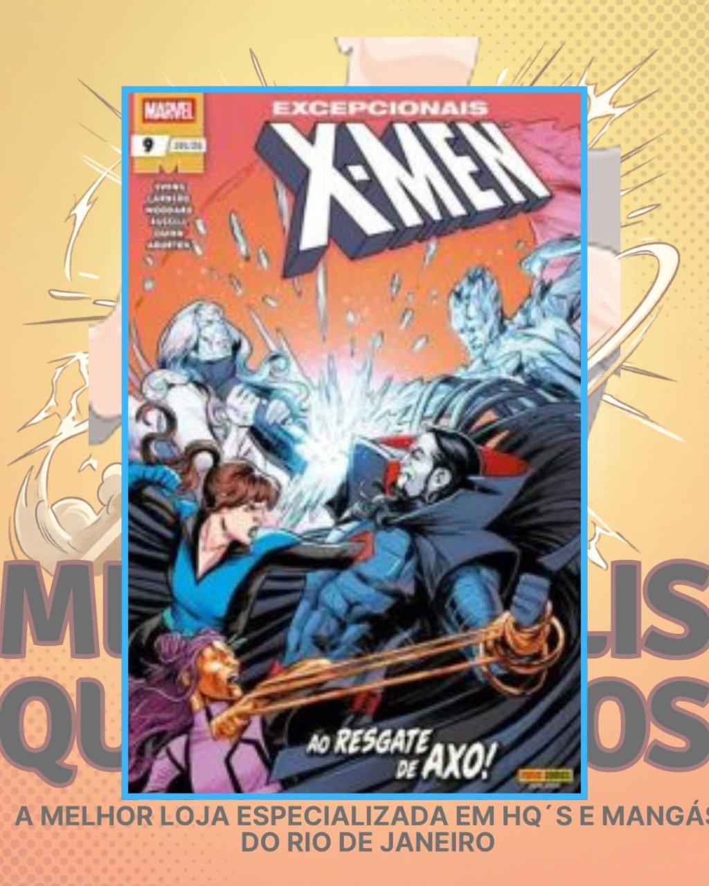 Excepcionais X-Men Nº 09