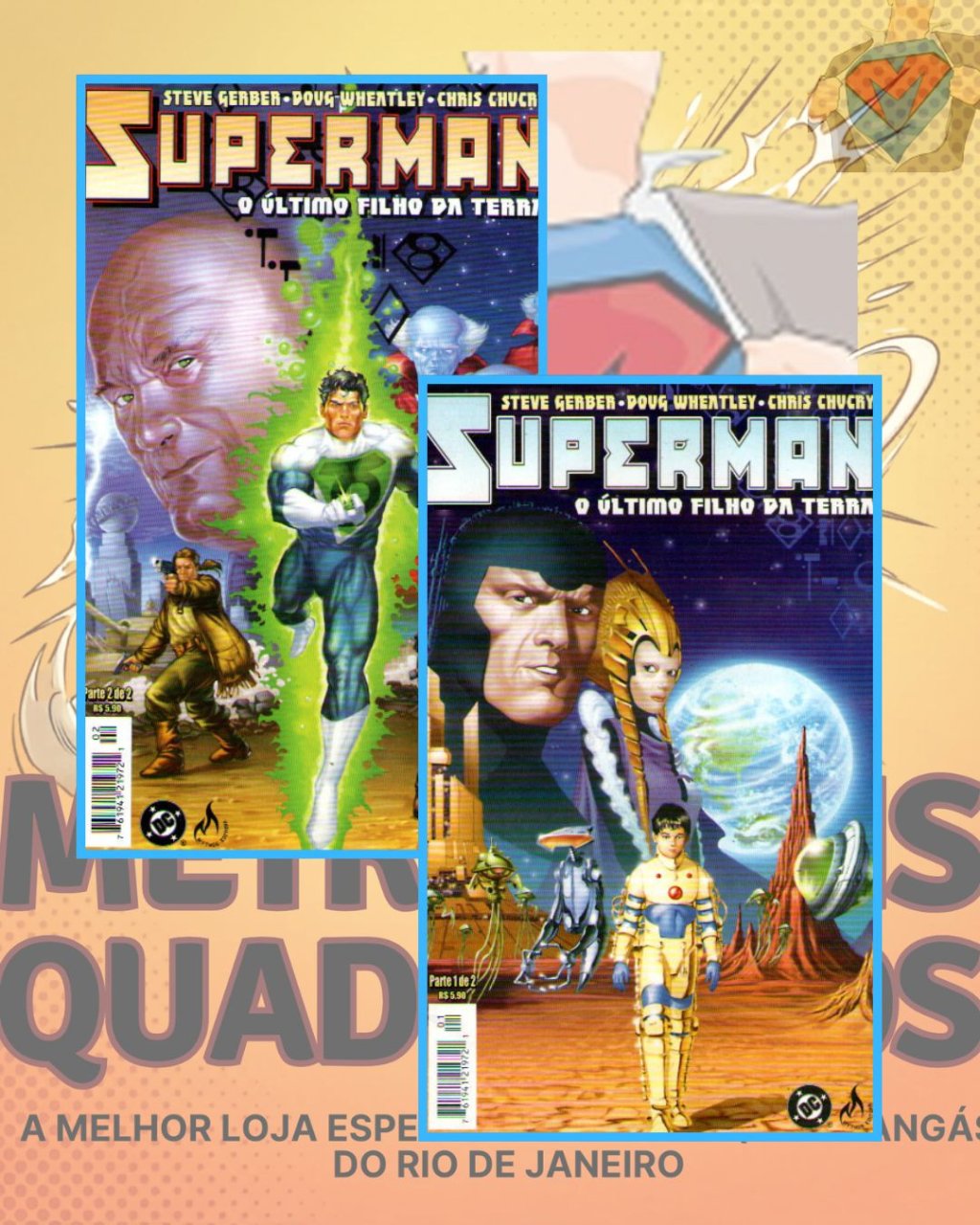 Superman: O Último Filho da Terra Números 1 e 2 ( Completa ) Editora Mythos
