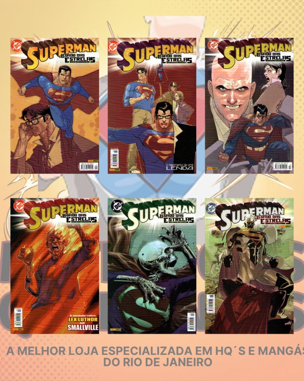 Superman - O legado das Estrelas Números 1 ao 6 ( Completa )