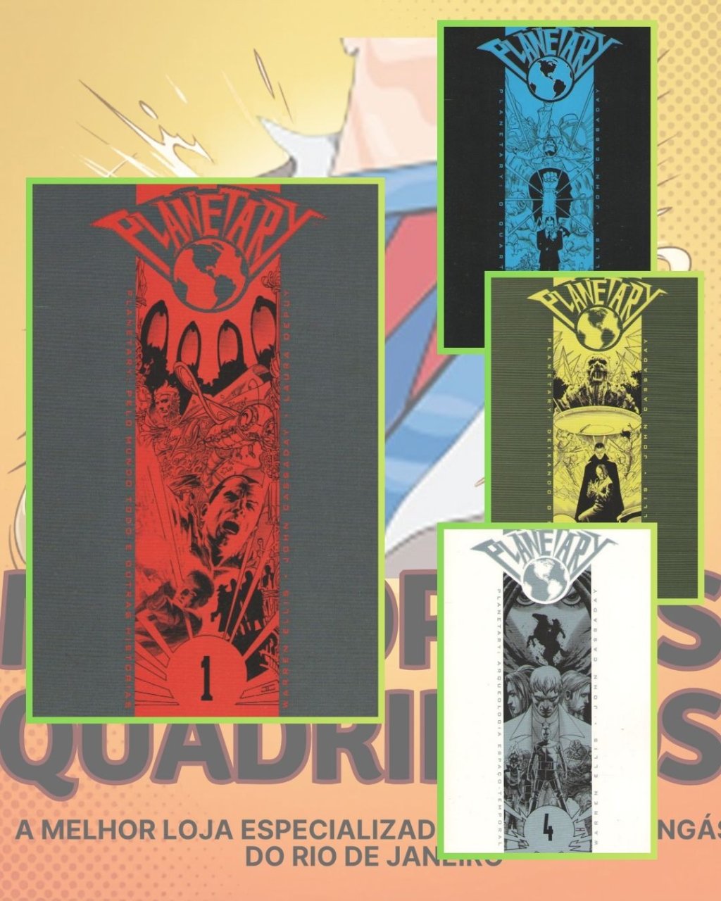 Planetary Volumes 1 ao 4 ( Completa )
