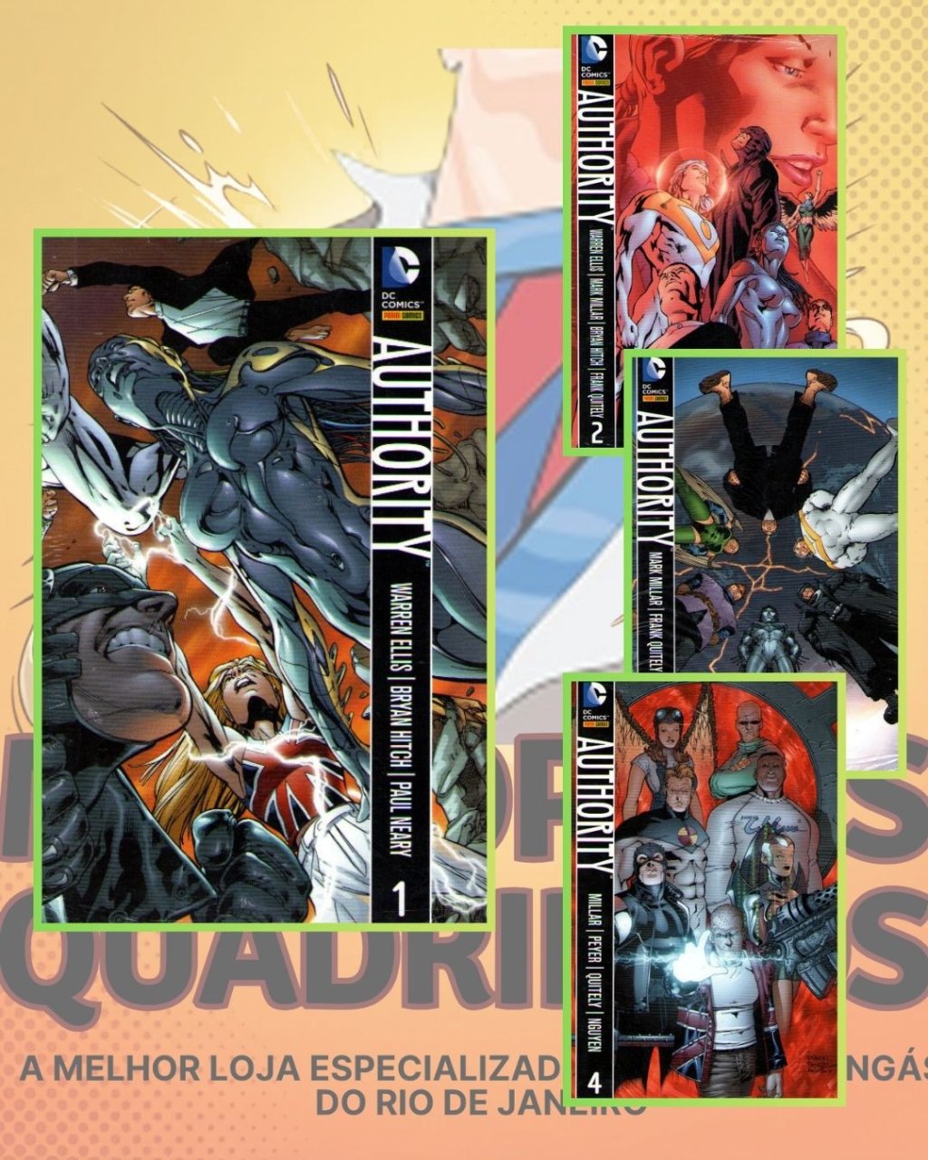 Authority Volumes 1 ao 4 ( Completa )
