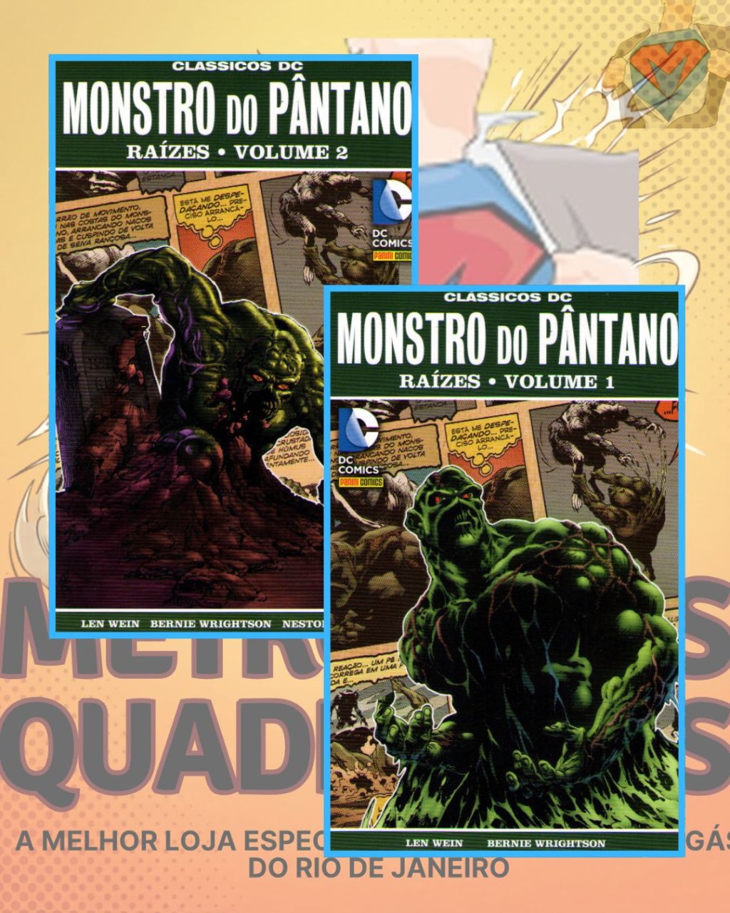 Monstro do Pântano Raízes Volumes 1 e 2 ( Completa )