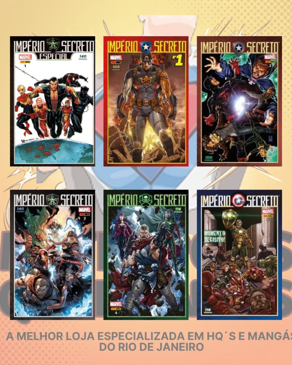 Império Secreto Números 1 ao 5 + Especial ( Completa )
