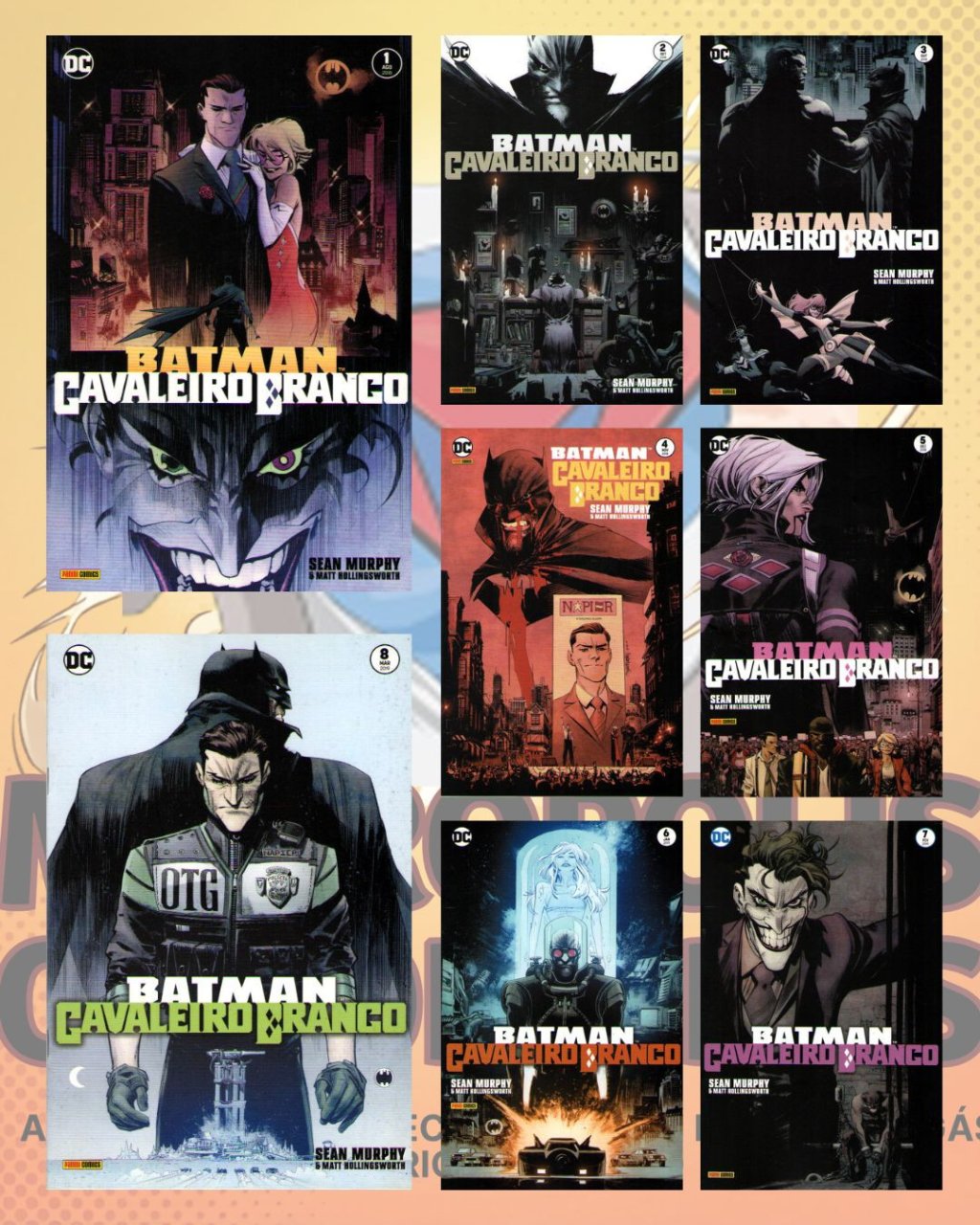 Batman - Cavaleiro Branco 01 ao 08 ( Completa )