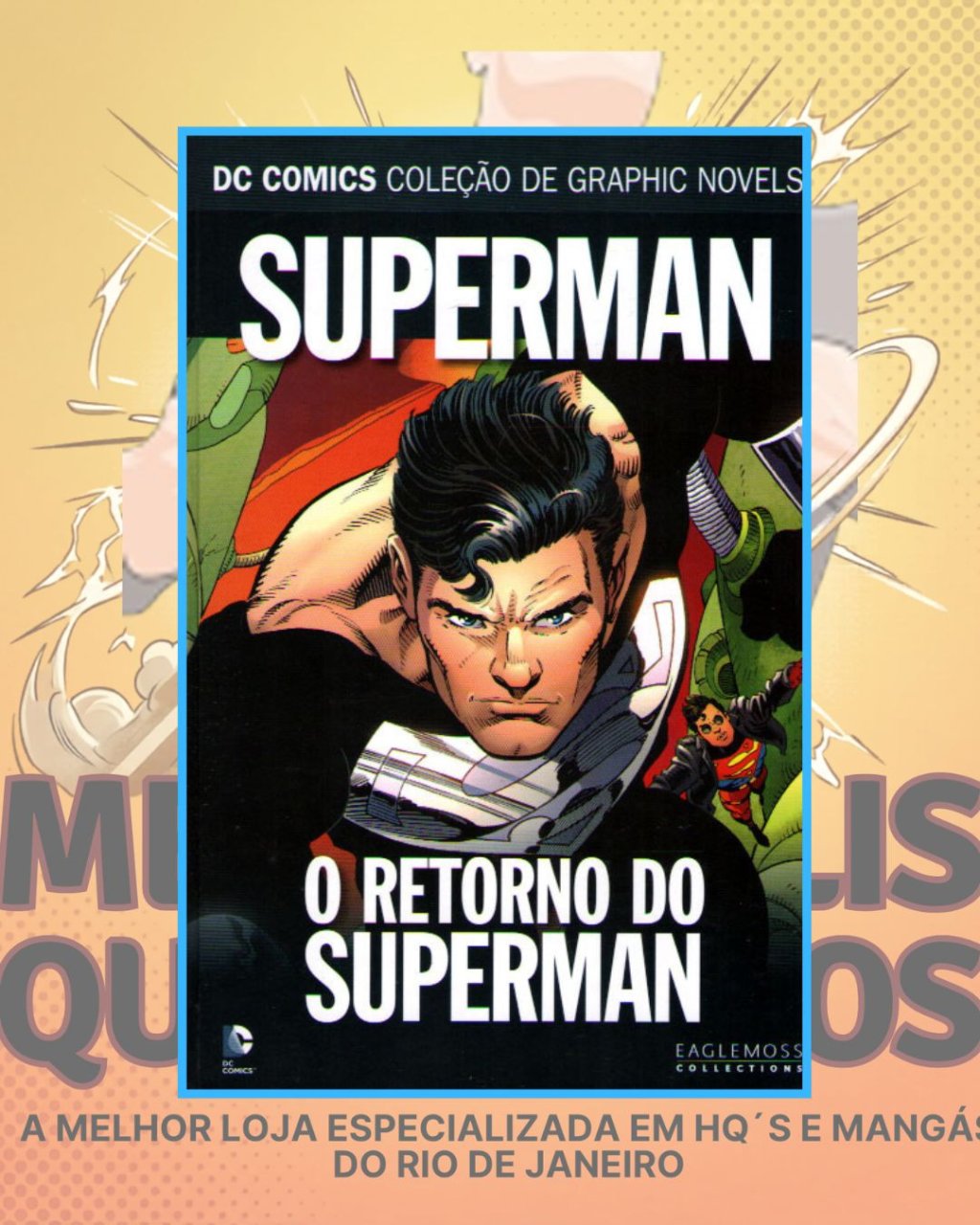 DC Comics Coleção de Graphic Novels Especial Volume 34 - Superman O Retorno do Superman ( Capa Dura )