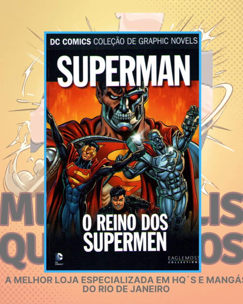 DC Comics Coleção de Graphic Novels Especial Volume 33 - Superman O Reino dos Superman ( Capa Dura )