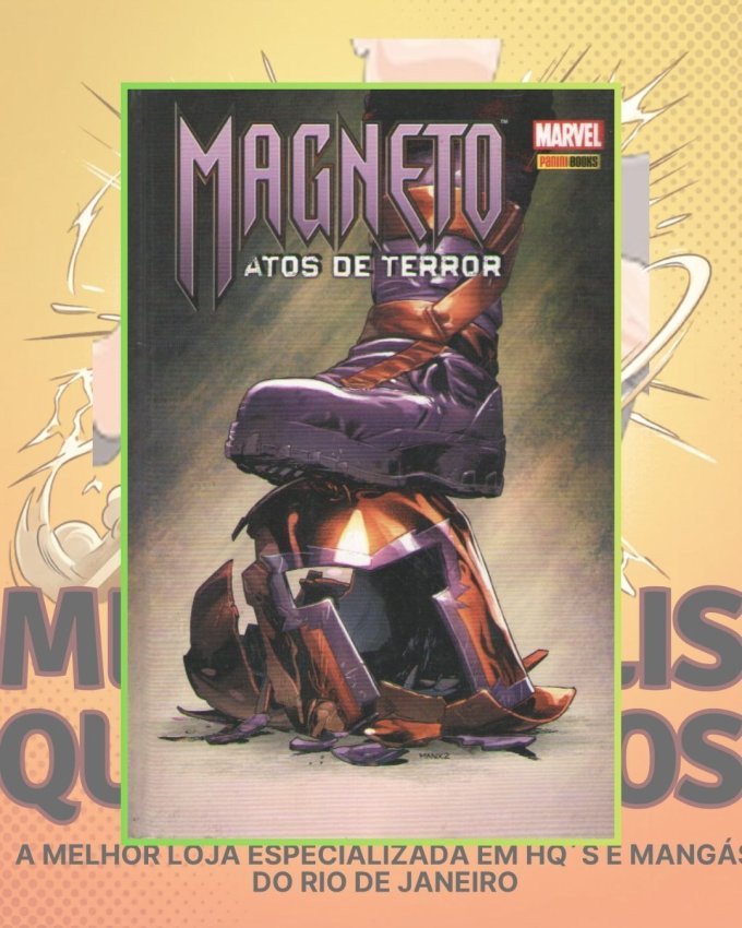 Magneto: Atos de Terror ( Capa Dura )