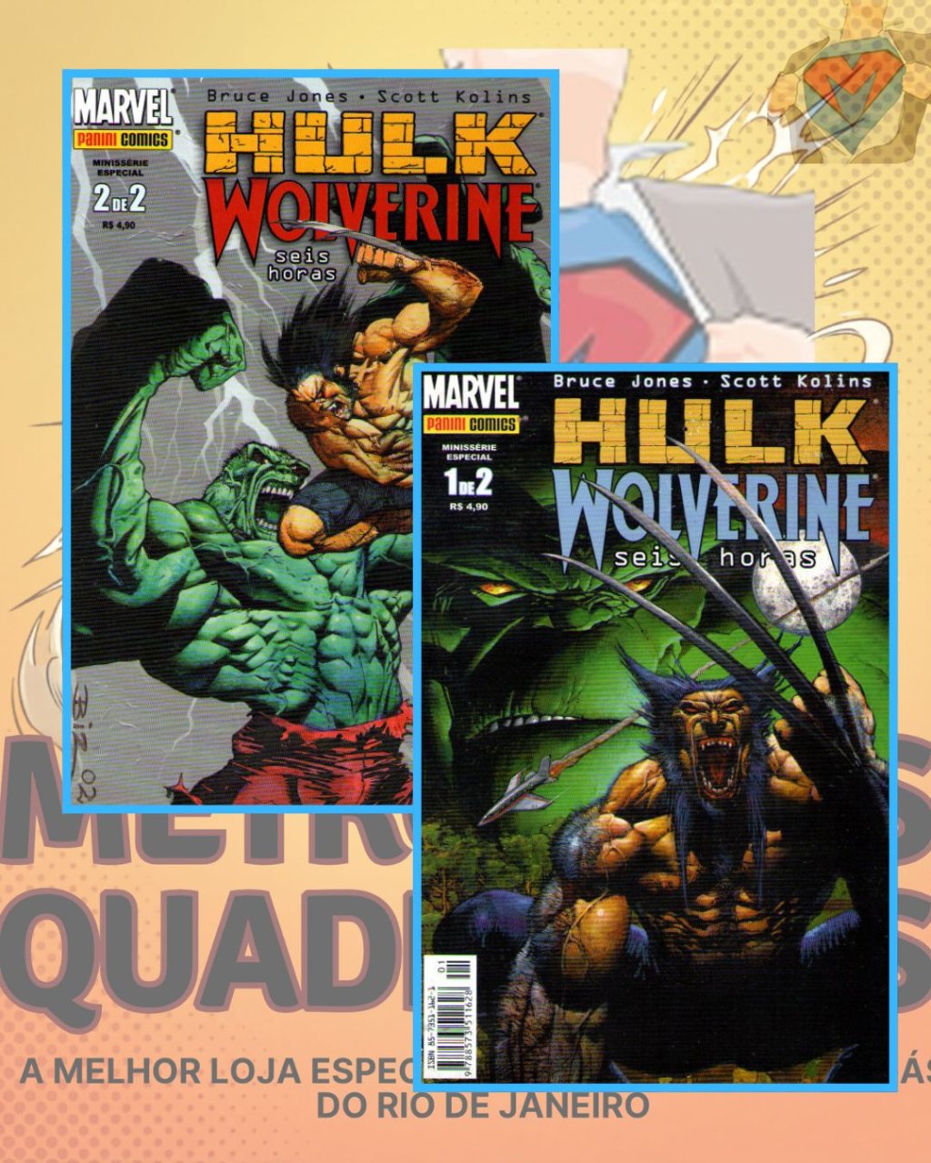 Hulk / Wolverine Números 1 e 2 ( Completa )