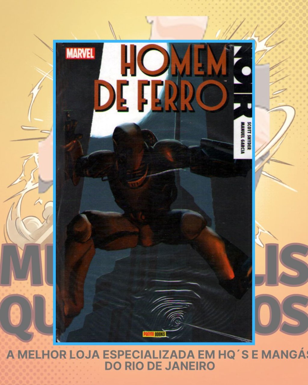 Homem de Ferro Noir ( Capa Dura )