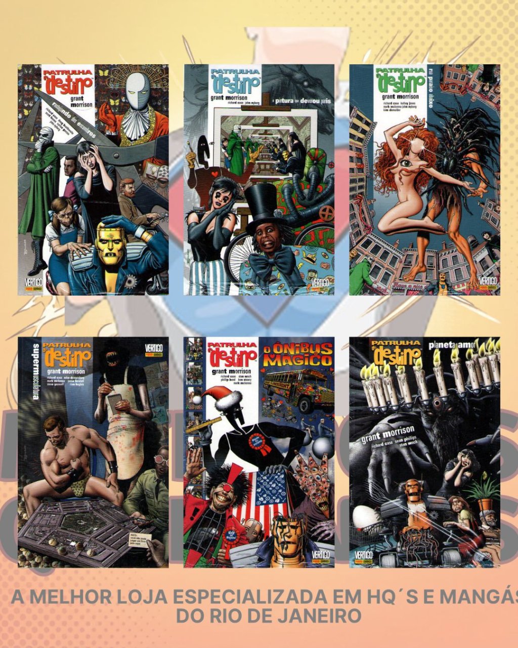 Patrulha do Destino Volumes 1 ao 6 ( Completa )