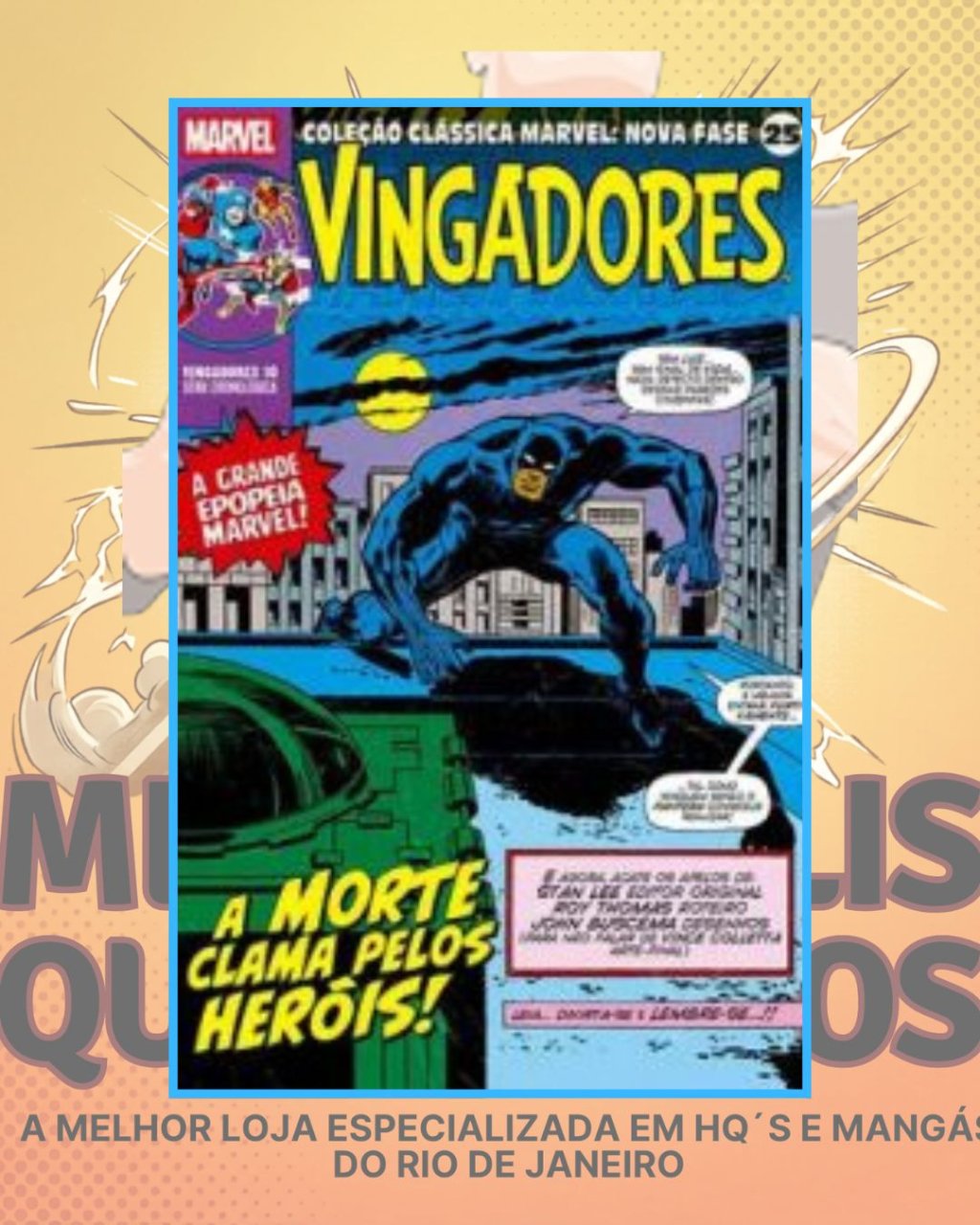 Coleção Clássica Marvel: Nova Fase Vol. 25 - Vingadores Nº 10
