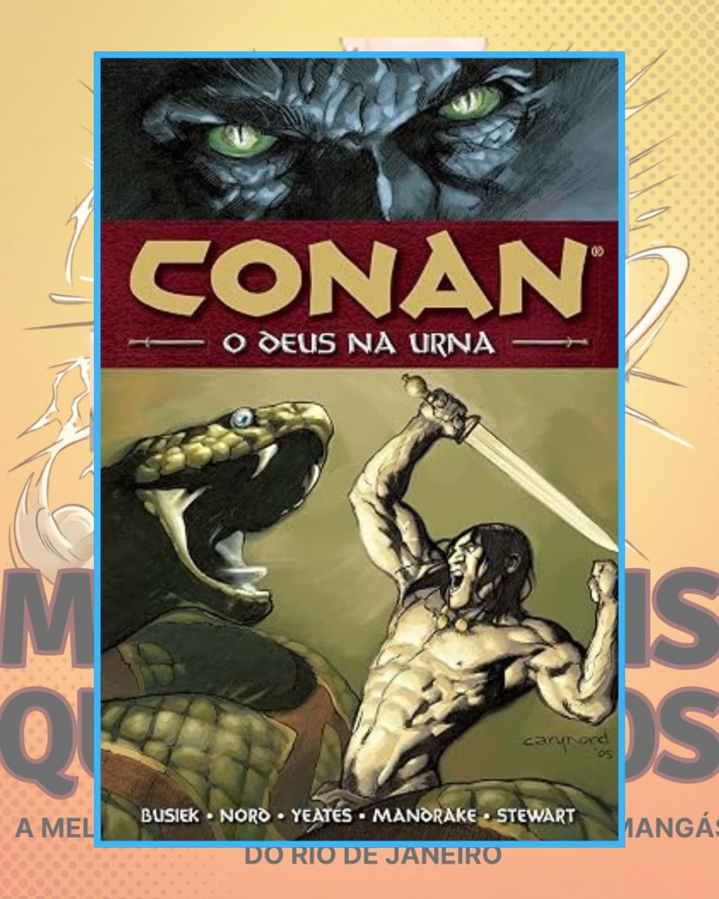 Conan - O Deus na Urna ( Capa Dura ) Editora Mythos