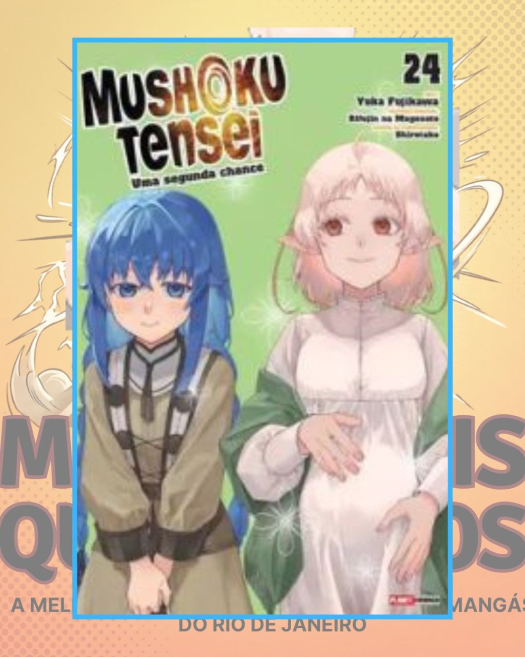 Mushoku Tensei: Uma Segunda Chance Nº 24 ( Rifujin na Magonata & Yuka Fujikawa )