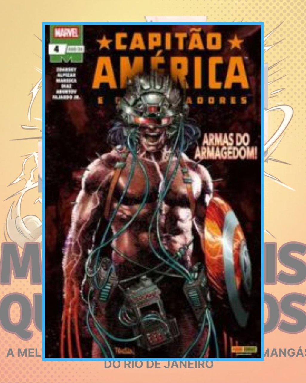 Capitão América e os Vingadores Nº 4