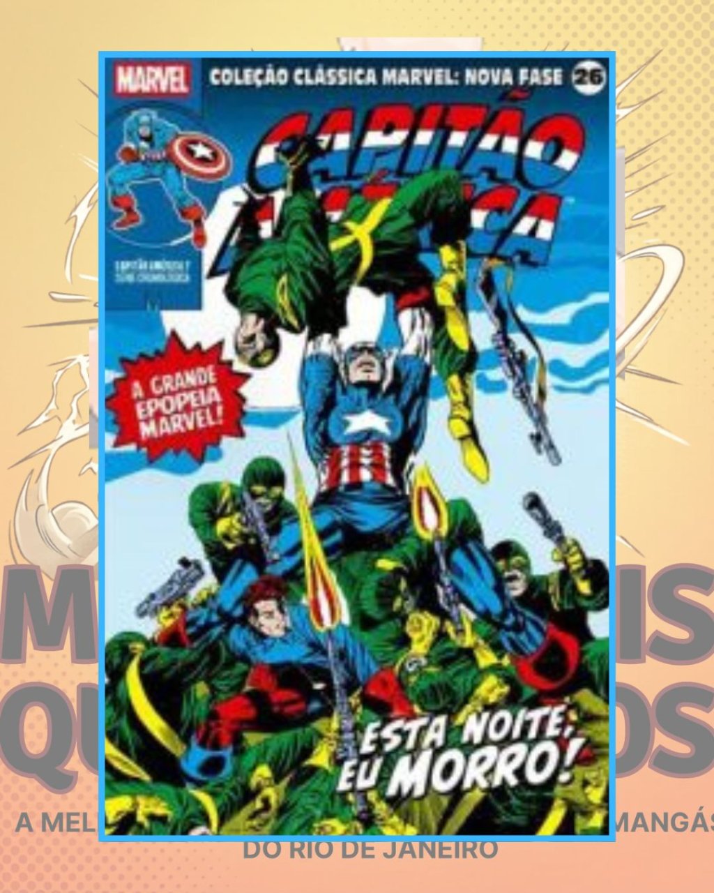 Coleção Clássica Marvel: Nova Fase Vol. 26 - Capitão América Nº 7
