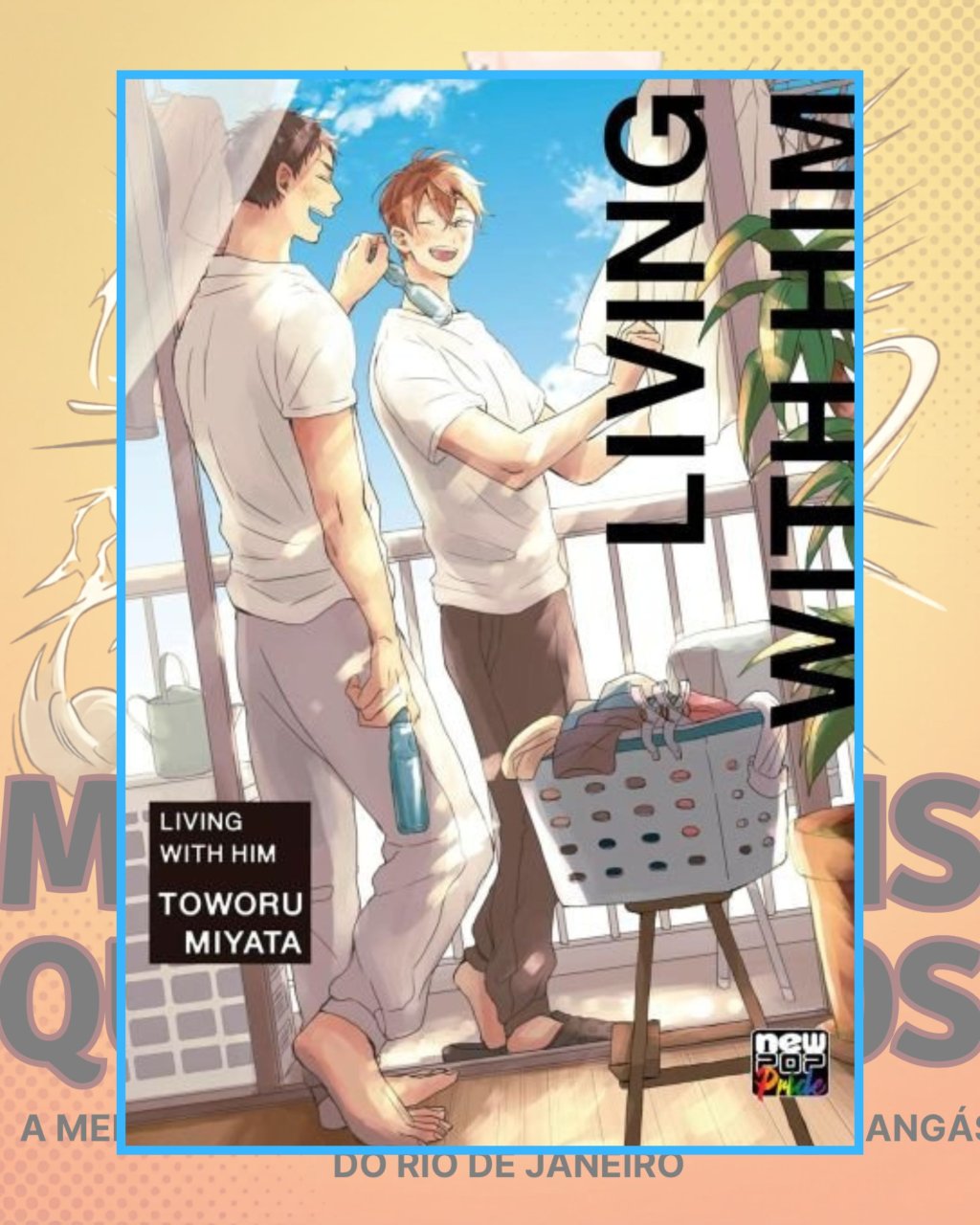 Living With Him ( Toworu Miyata ) Editora New Pop