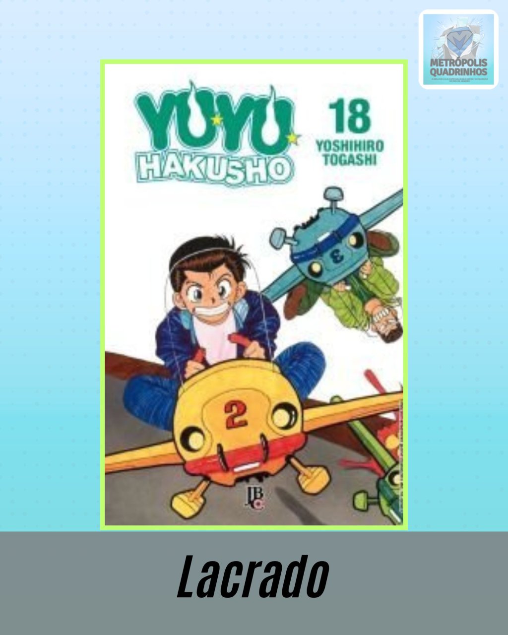 Yu Yu Hakusho Nº 18 ( Yoshihiro Togashi ) Editora JBC