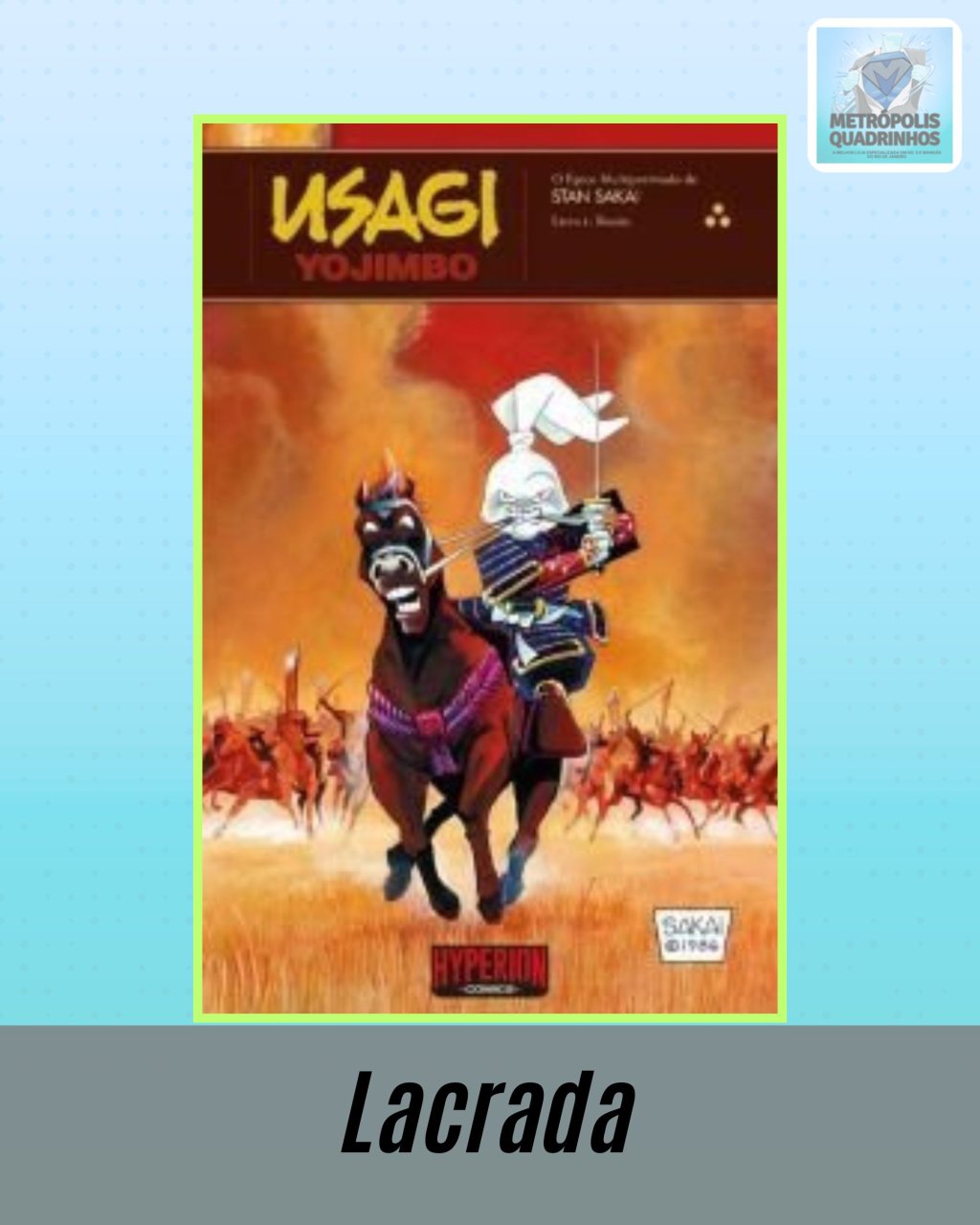 Usagi Yojimbo Volume  1 - Ronin - Editora: Hyperion