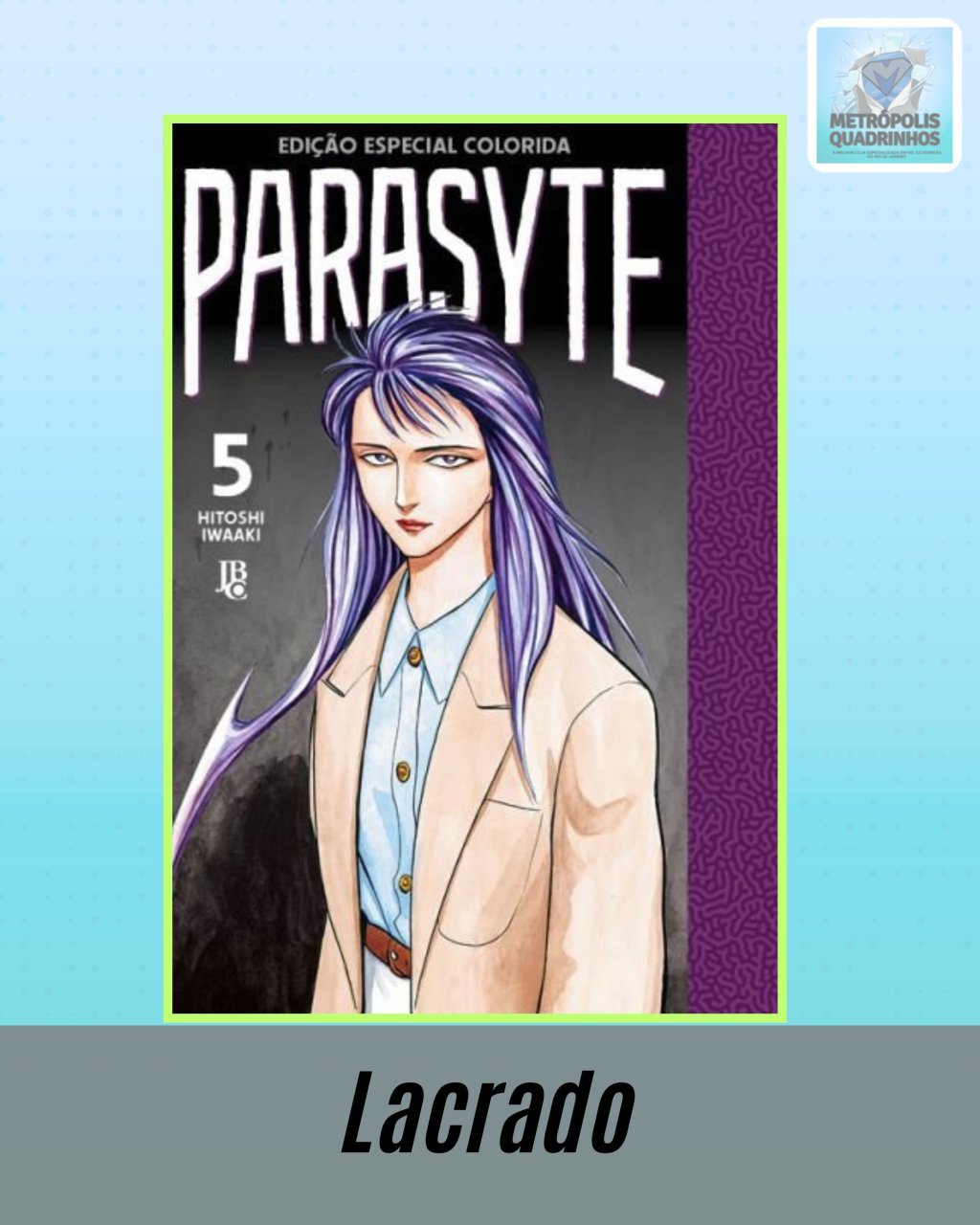 Parasyte Nº 5 - Edição Especial Colorida ( Hitoshi Iwaaki ) Editora JBC
