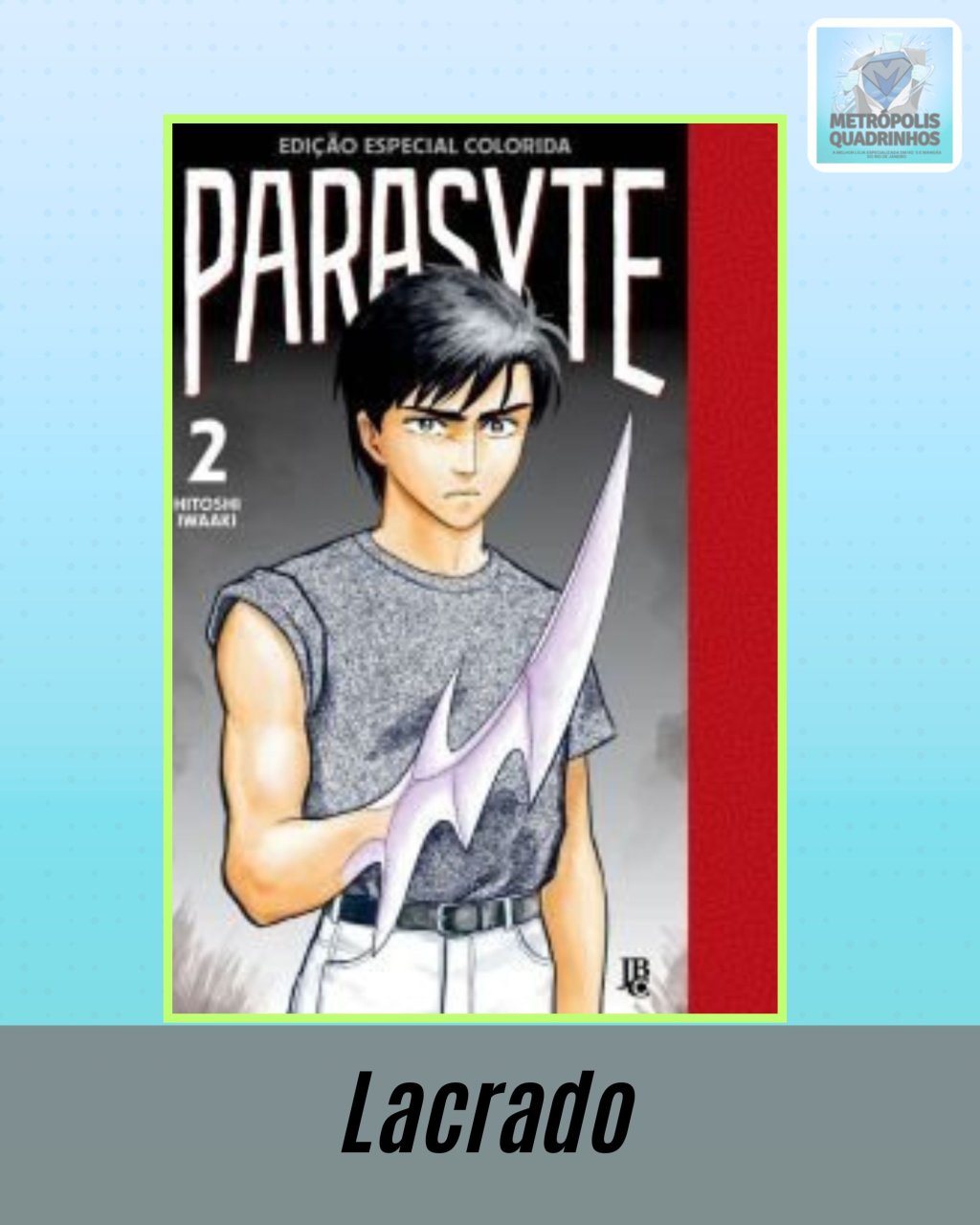 Parasyte Nº 2 - Edição Especial Colorida ( Hitoshi Iwaaki ) Editora JBC