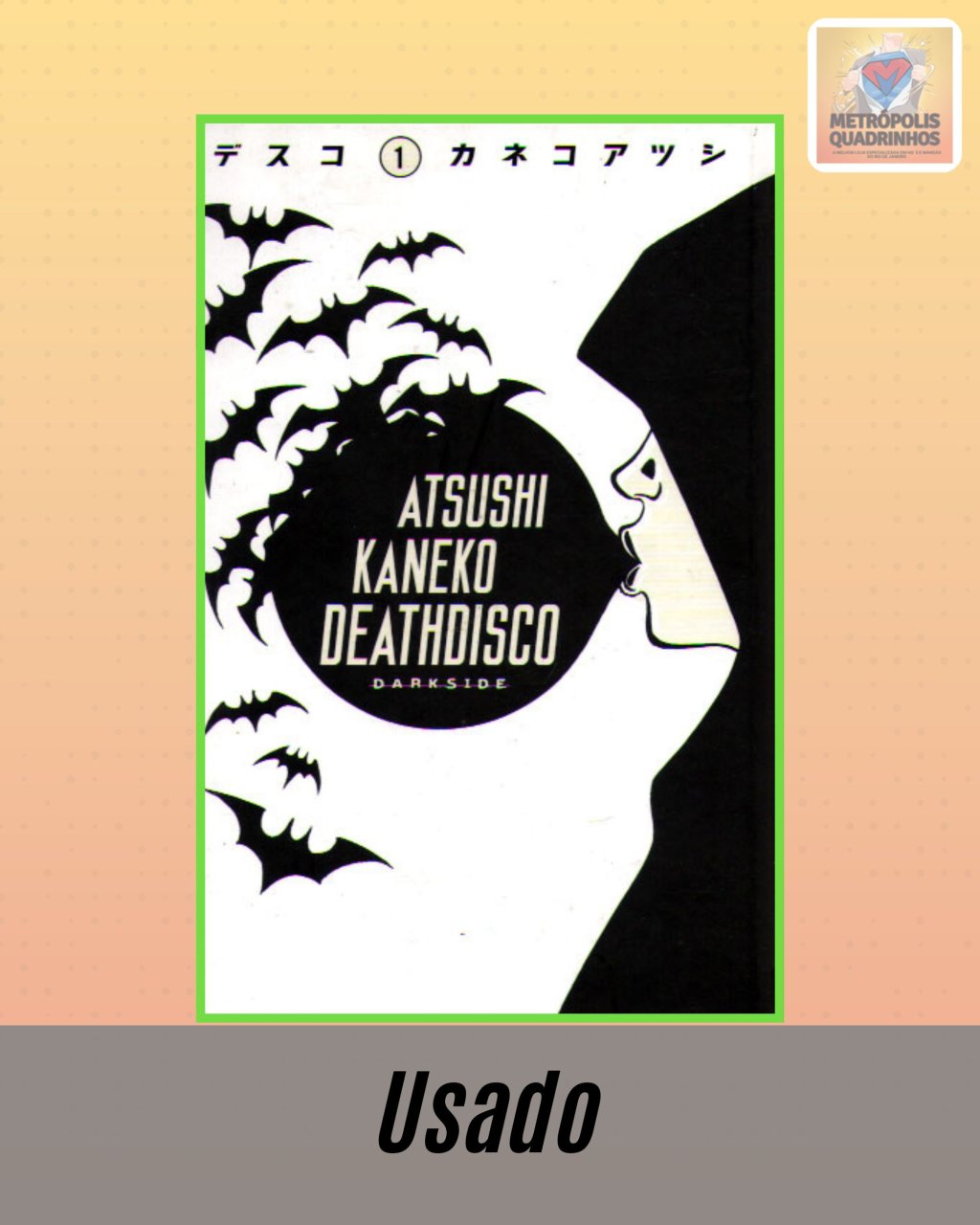 Death Disco Volume 1 ( Capa Dura ) Editora Darkside