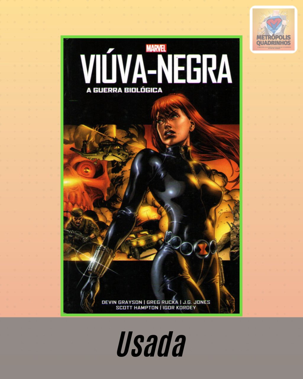 Viúva Negra - A Guerra Biológica ( Capa Dura )