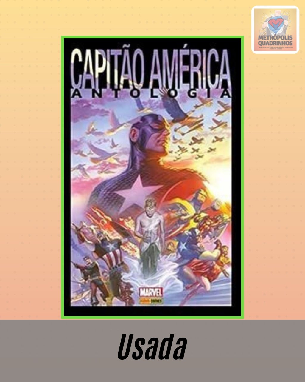 Capitão América: Antologia ( Capa Dura )