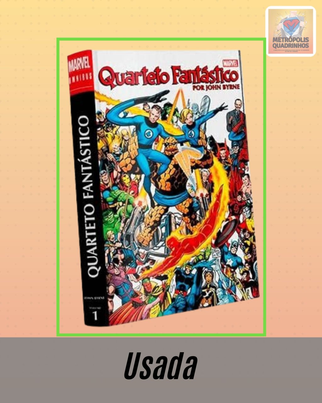Quarteto Fantástico Volume 1 - Omnibus ( Capa Dura )