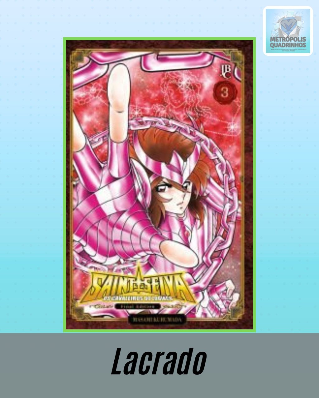 Os Cavaleiros do Zodíaco - Saint Seiya - Final Edition Nº 3 ( Masami Kurumada ) Editora JBC