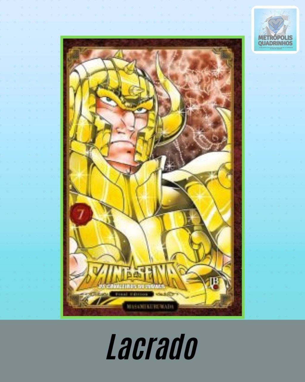 Os Cavaleiros do Zodíaco - Saint Seiya - Final Edition Nº 7 ( Masami Kurumada ) Editora JBC