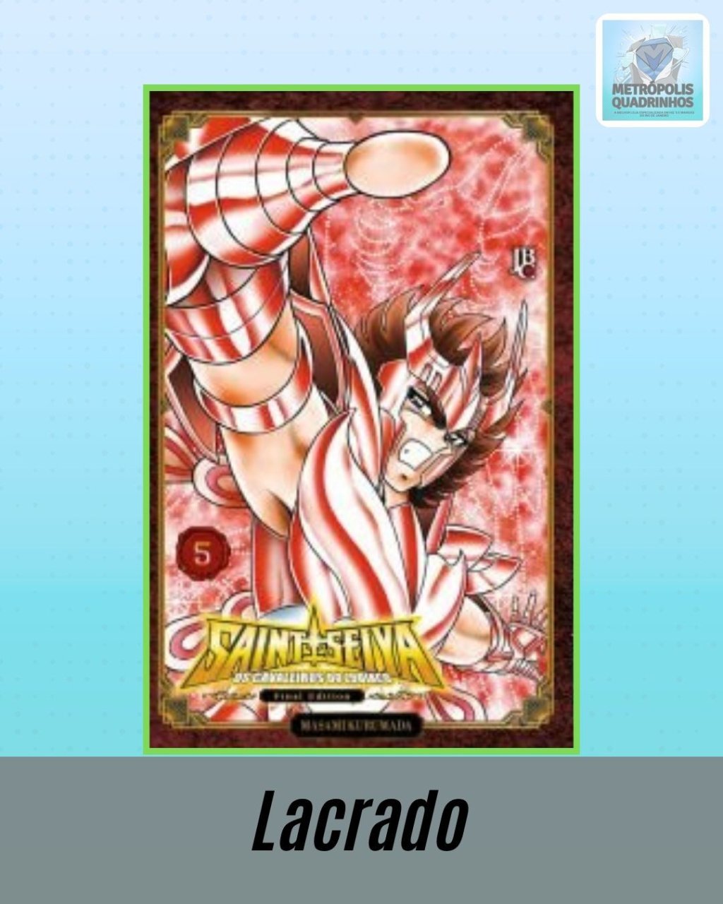 Os Cavaleiros do Zodíaco - Saint Seiya - Final Edition Nº 5 ( Masami Kurumada ) Editora JBC