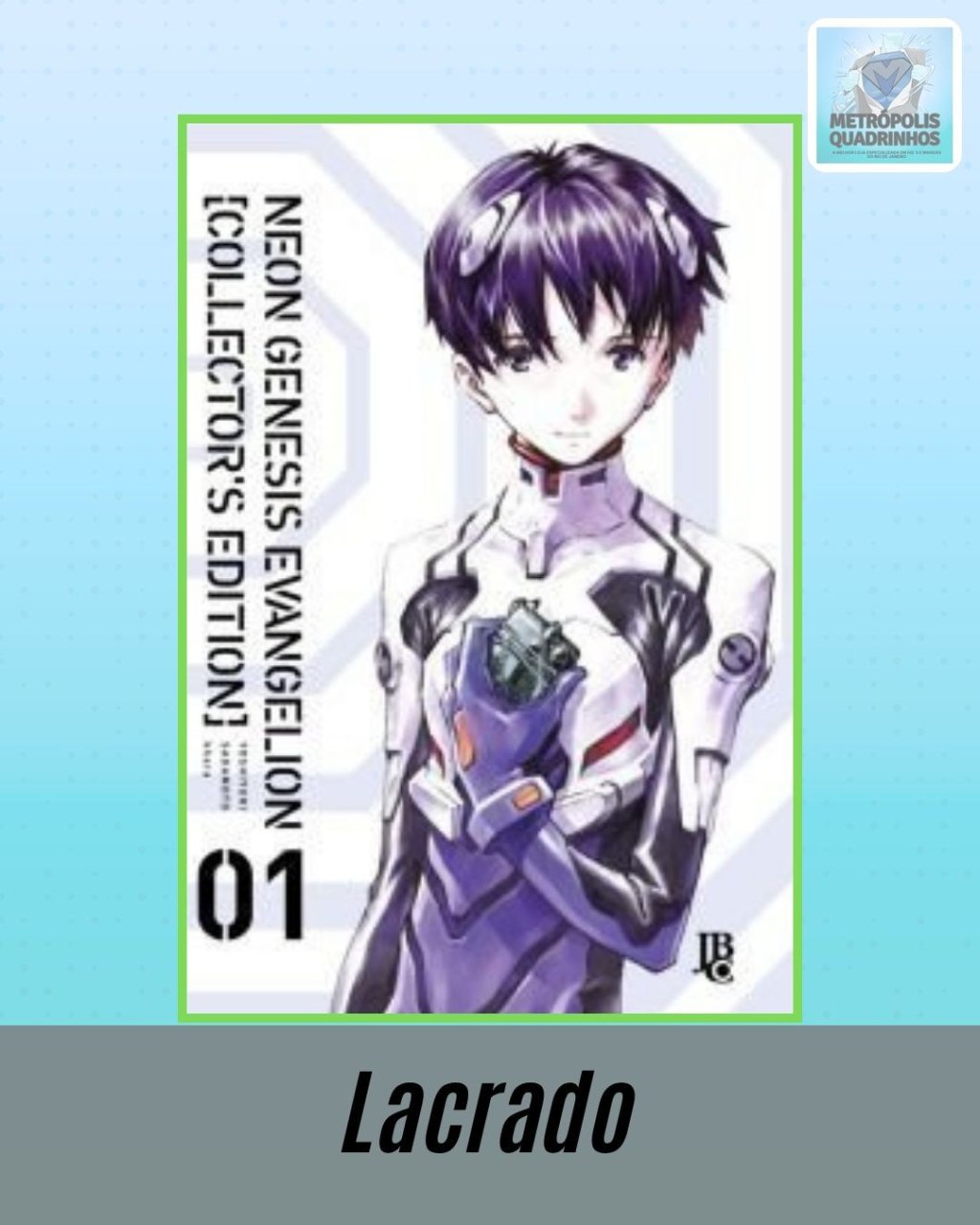 Neon Genesis Evangelion Collector s Edition Volume 1 ( Y. Sadamoto & H. Anno ) Editora JBC