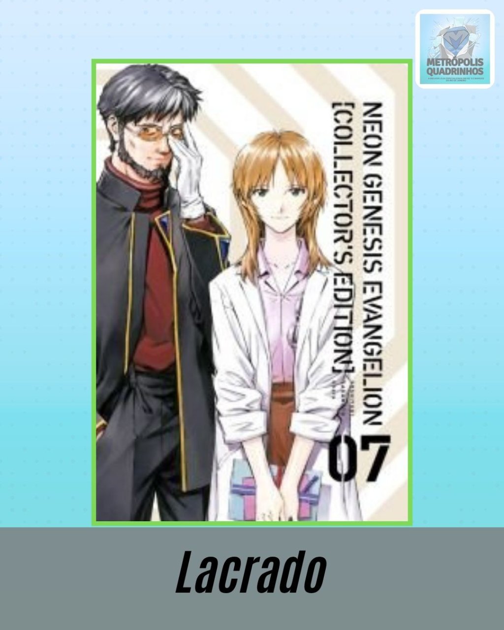 Neon Genesis Evangelion Collector s Edition Volume 7 ( Y. Sadamoto & H. Anno ) - Edição Final