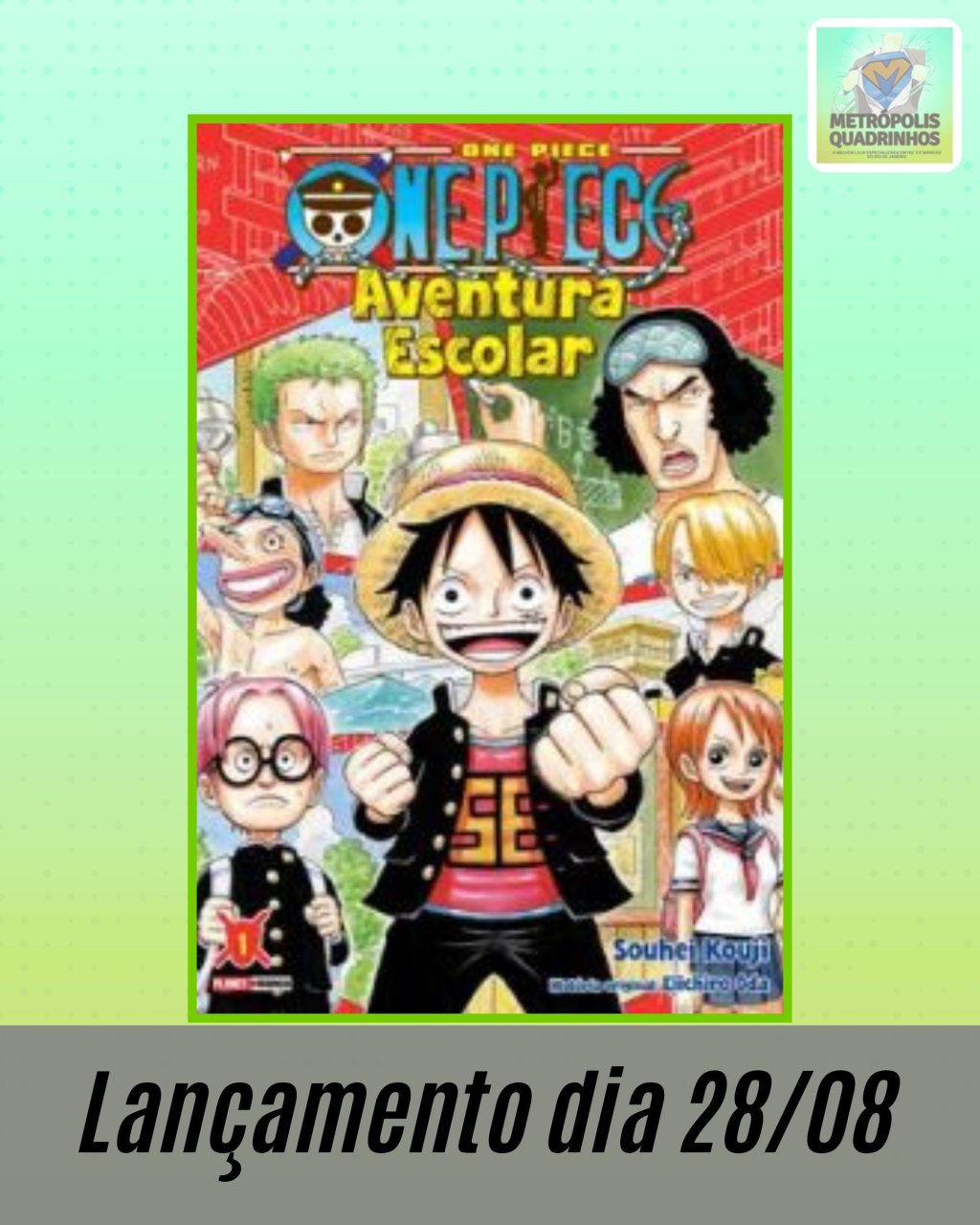 One Piece: Aventura Escolar Nº 1 ( Eiichiro Oda & Souhei Kouji )