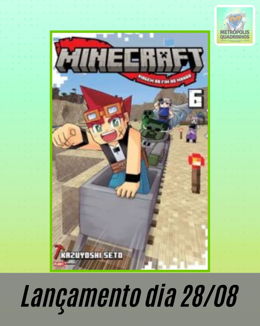 Minecraft - Viagem ao Fim do Mundo Nº 6 ( Kazuyoshi Seto )