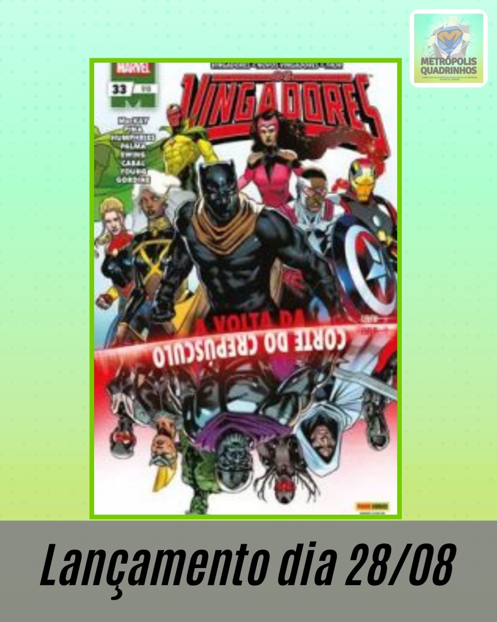 Os Vingadores Nº 33 / 90